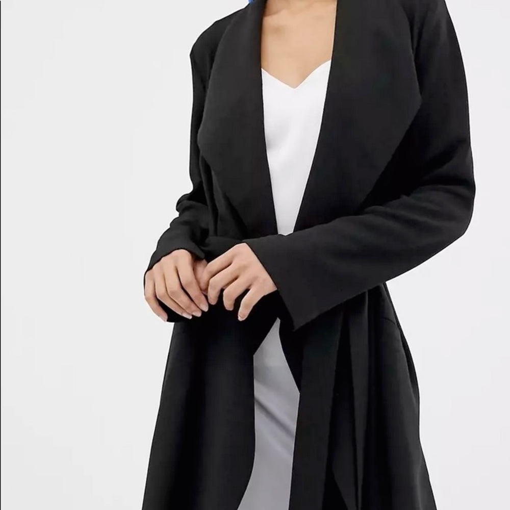 Asos Design waterfall duster coat